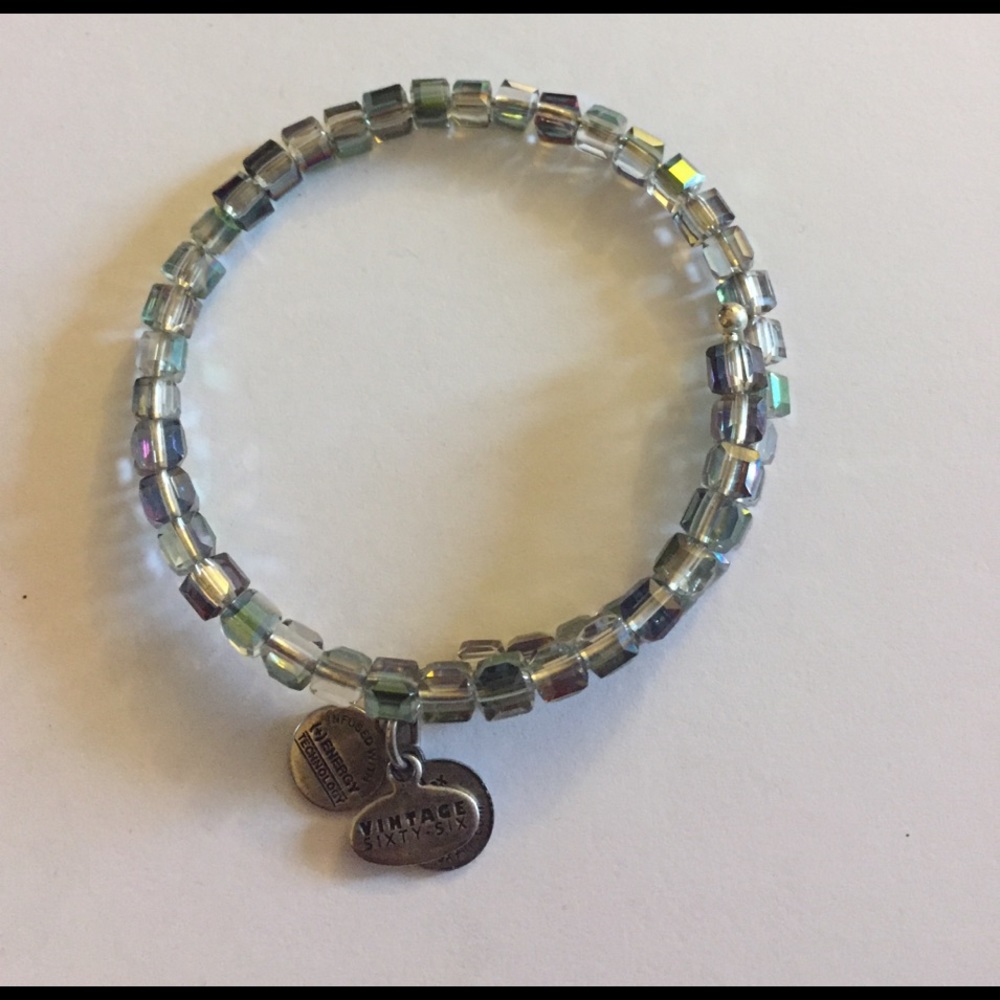 Alex and Ani "Teal Starry Eyed" Swarovski Crystal