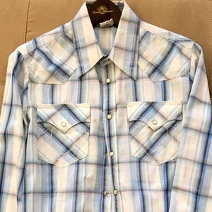 True Religion Men's Western Button up
