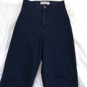 High waisted jeans, American Apparel