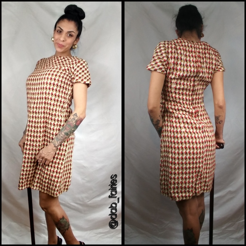 🎁 Gifted🎁 Vintage 60s box dress - Picture 2 of 4