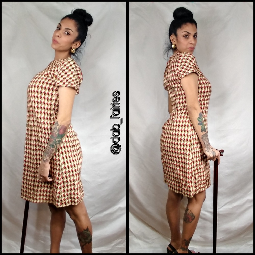 🎁 Gifted🎁 Vintage 60s box dress - Picture 3 of 4