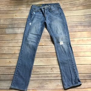 J Crew Matchstick Distressed Jeans✨