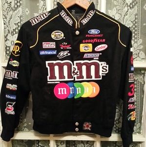 M&M's M&M JH Design Racing Black Jacket