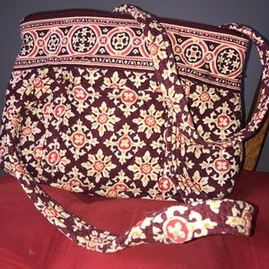 Vera Bradley Retired Medallion Printed Handbag
