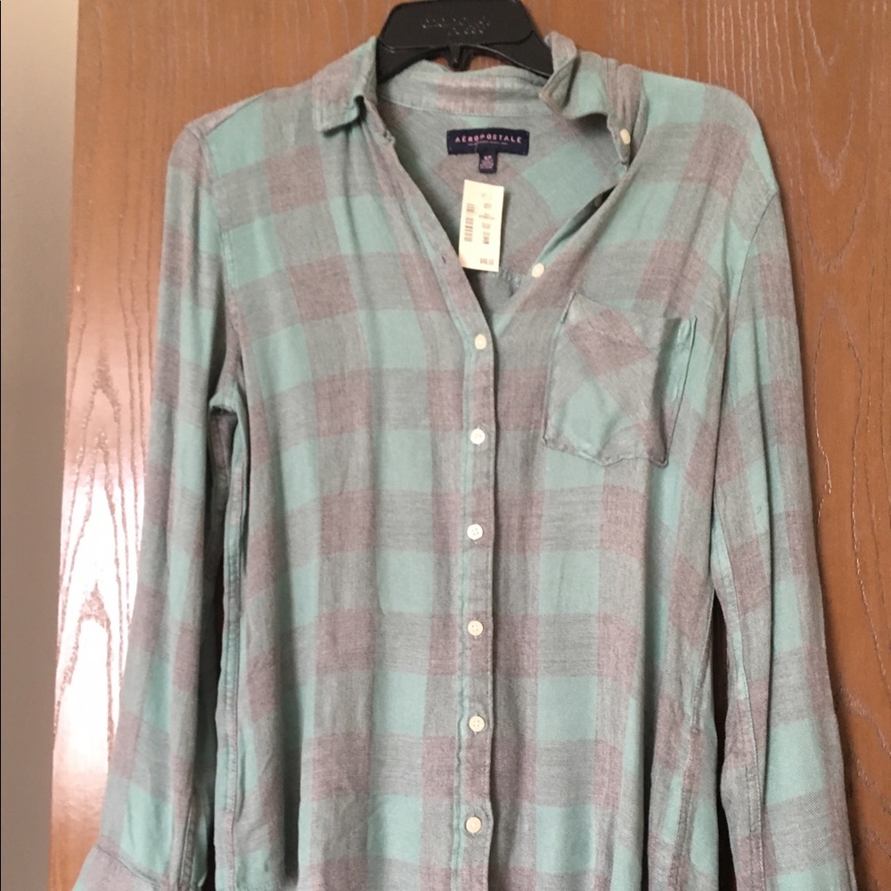 Aeropostale plaid shirt