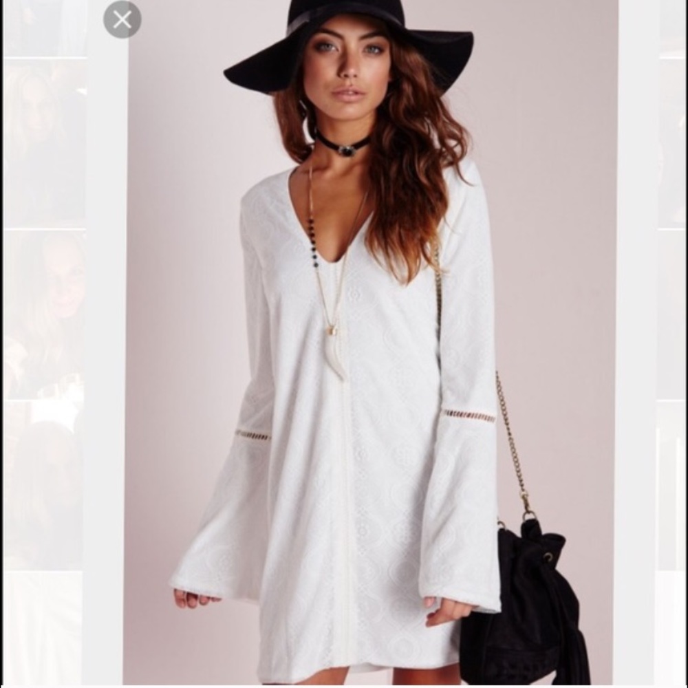 NWT Missguided Bell-Sleeve Dress