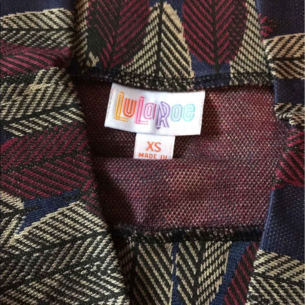 Lularoe Cassie XS NWT - Picture 4 of 4