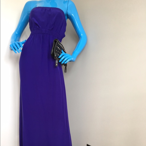 Silk maxi dress Twelfth Street by Cynthia Vincent - Picture 1 of 4