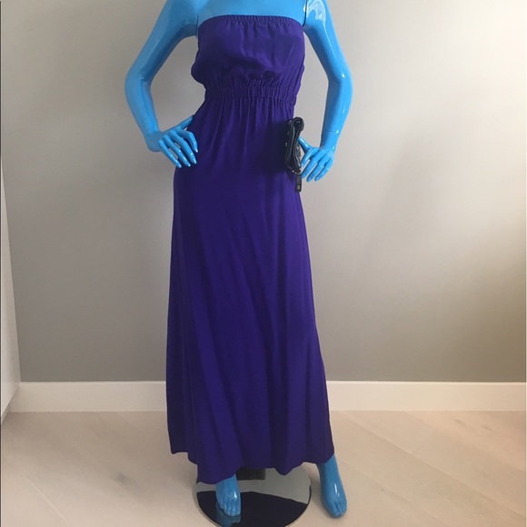Silk maxi dress Twelfth Street by Cynthia Vincent - Picture 4 of 4