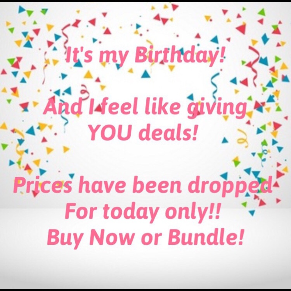 BDAY SALE