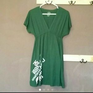 MSU Michigan State Shirt Dress Tunic