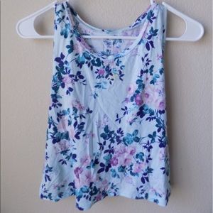 Floral tank top