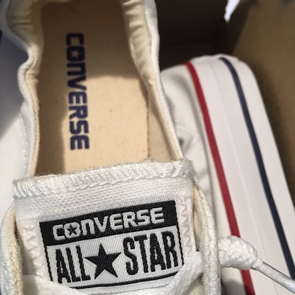 White Shoreline converse slip on - Picture 3 of 7