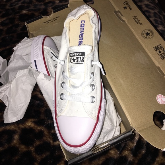 White Shoreline converse slip on - Picture 5 of 7