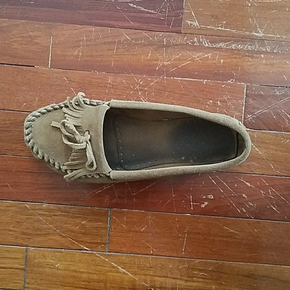 Leather Minnetonka Moccasins - Picture 2 of 3