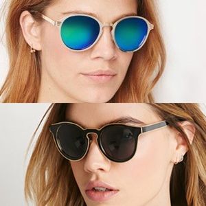 SUNNIES BUNDLE - Cateye and Mirrored Sunglasses
