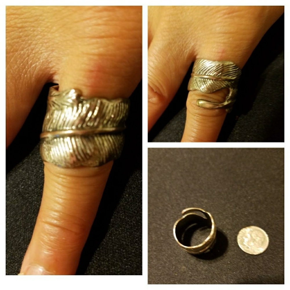 🔥SALE🔥SILVER TONE GOOD LUCK RING