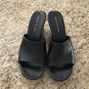 Bandolino Black Mules