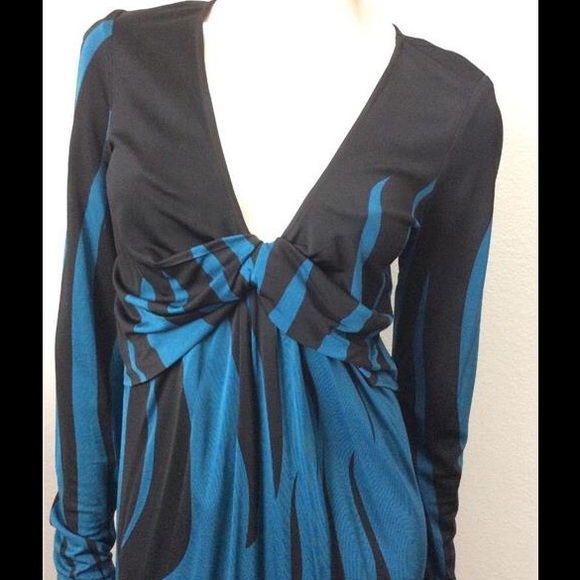 Issa London Blue/Black Dress