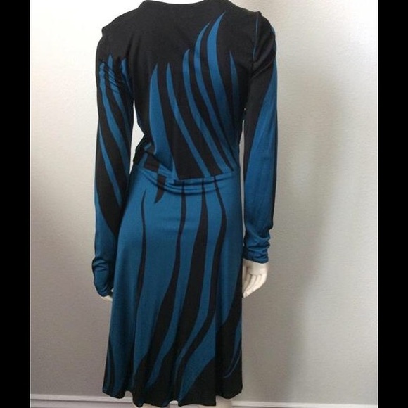 Issa London Blue/Black Dress