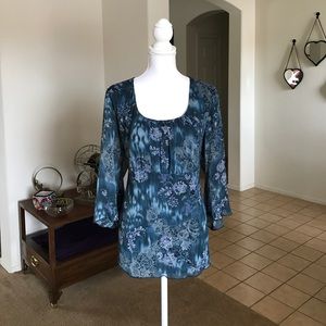 Studio 1940 half sleeve blouse size 2x
