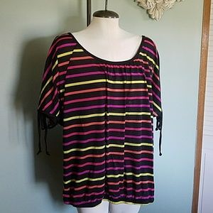 Summer Cold Shoulder Top 3X