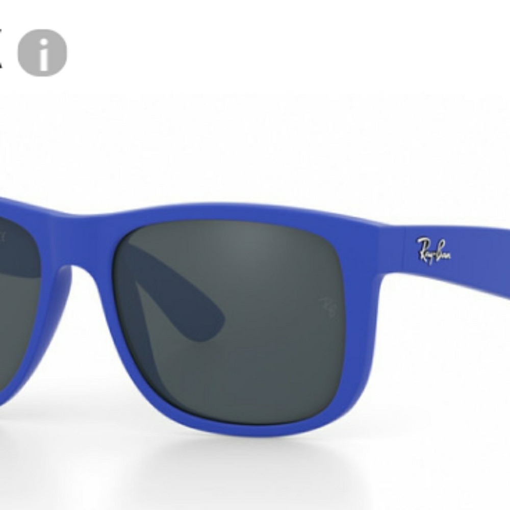 In Search of Blue / Purple Frame Ray-Ban Justin