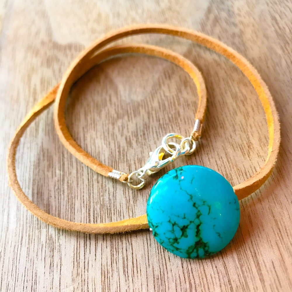 Turquoise Convertible Choker / Bracelet