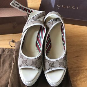 Gucci wedges