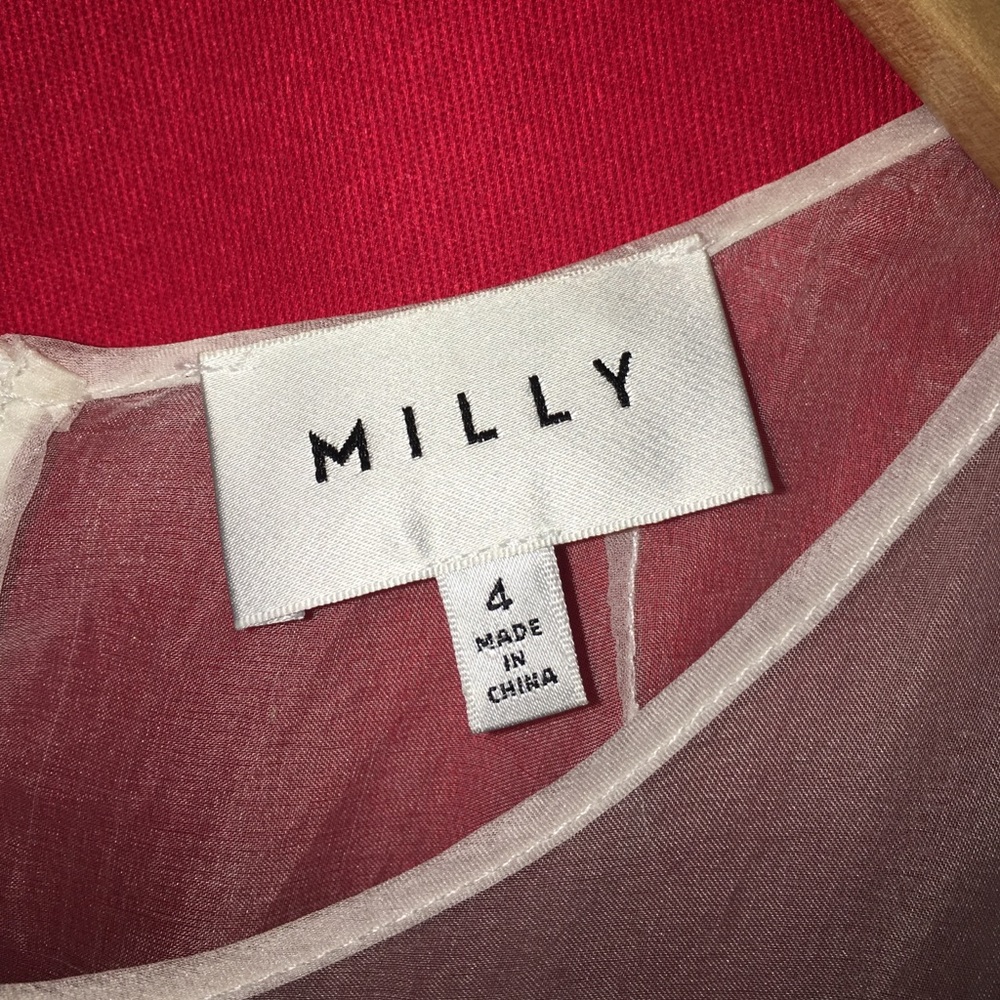🎉HOST PICK!!!!🎉VINTAGE MILLY SILK DRESS - Picture 6 of 8