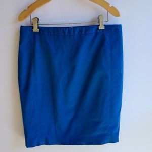 Express Pencil Skirt with Exposed Zipper