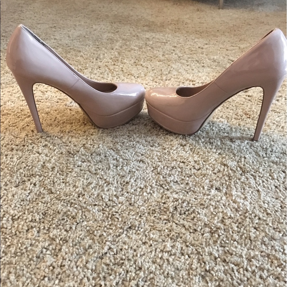 Nude platform pumps - Picture 3 of 3