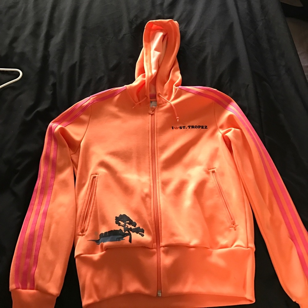 Adidas Originals M Hooded Track Top • Jacket