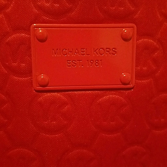 Michael Kors Red Tote - Picture 3 of 4