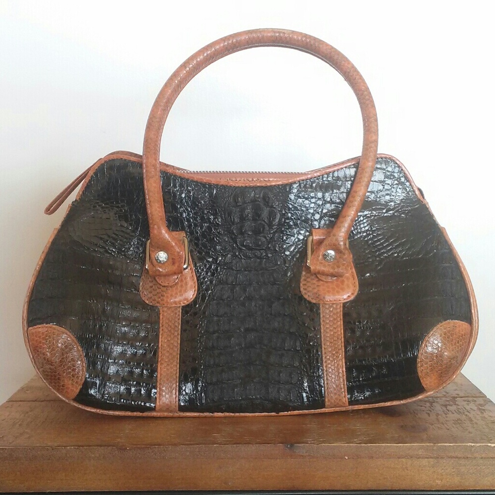 Oceanic Genuine Reptile and Snakeskin Purse
