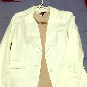 Sleeveless Silk Blouse and NY&Company Blazer