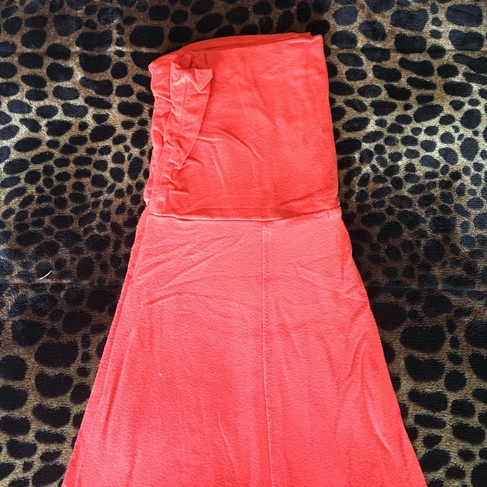 Coral GAP maxi skirt