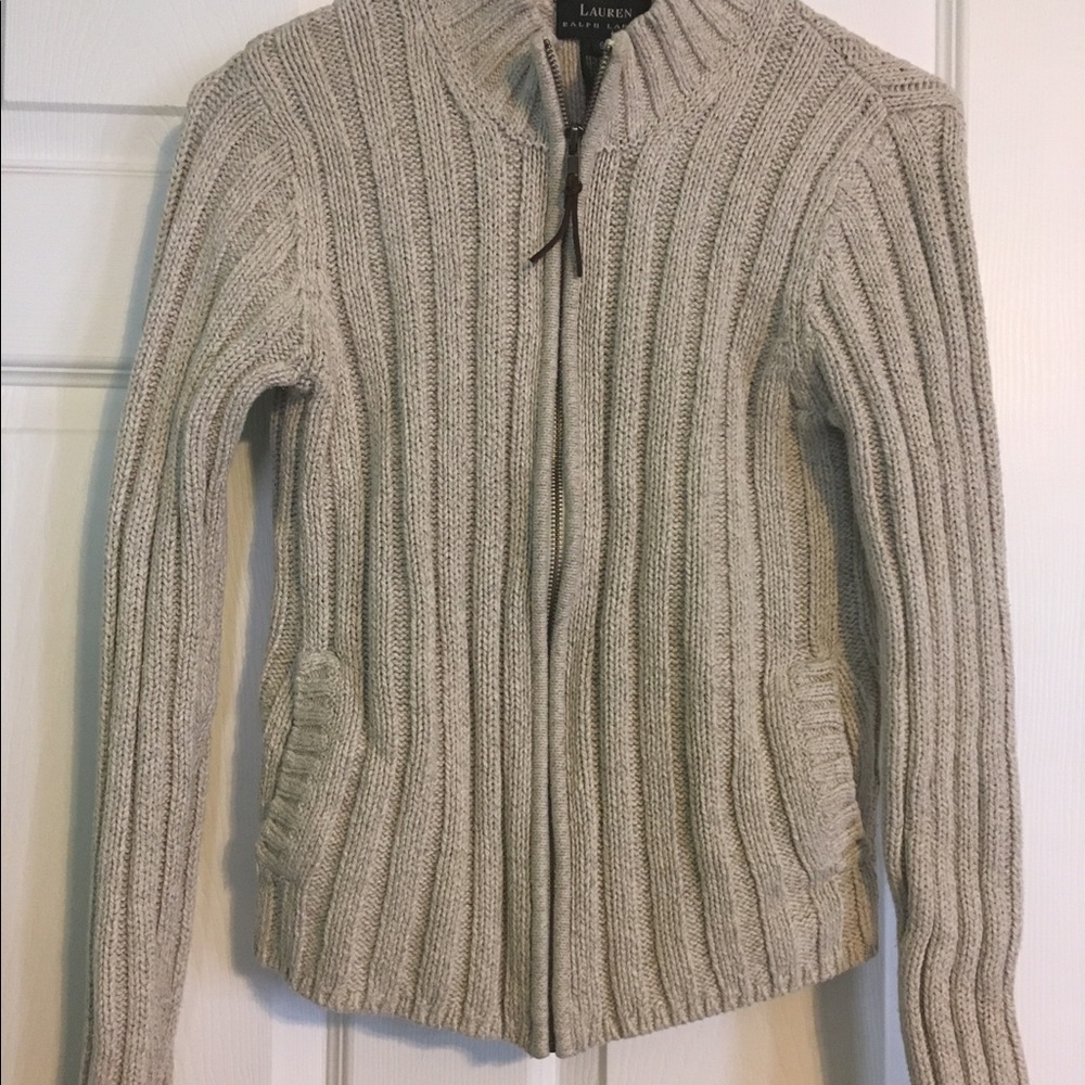 Zip up sweater