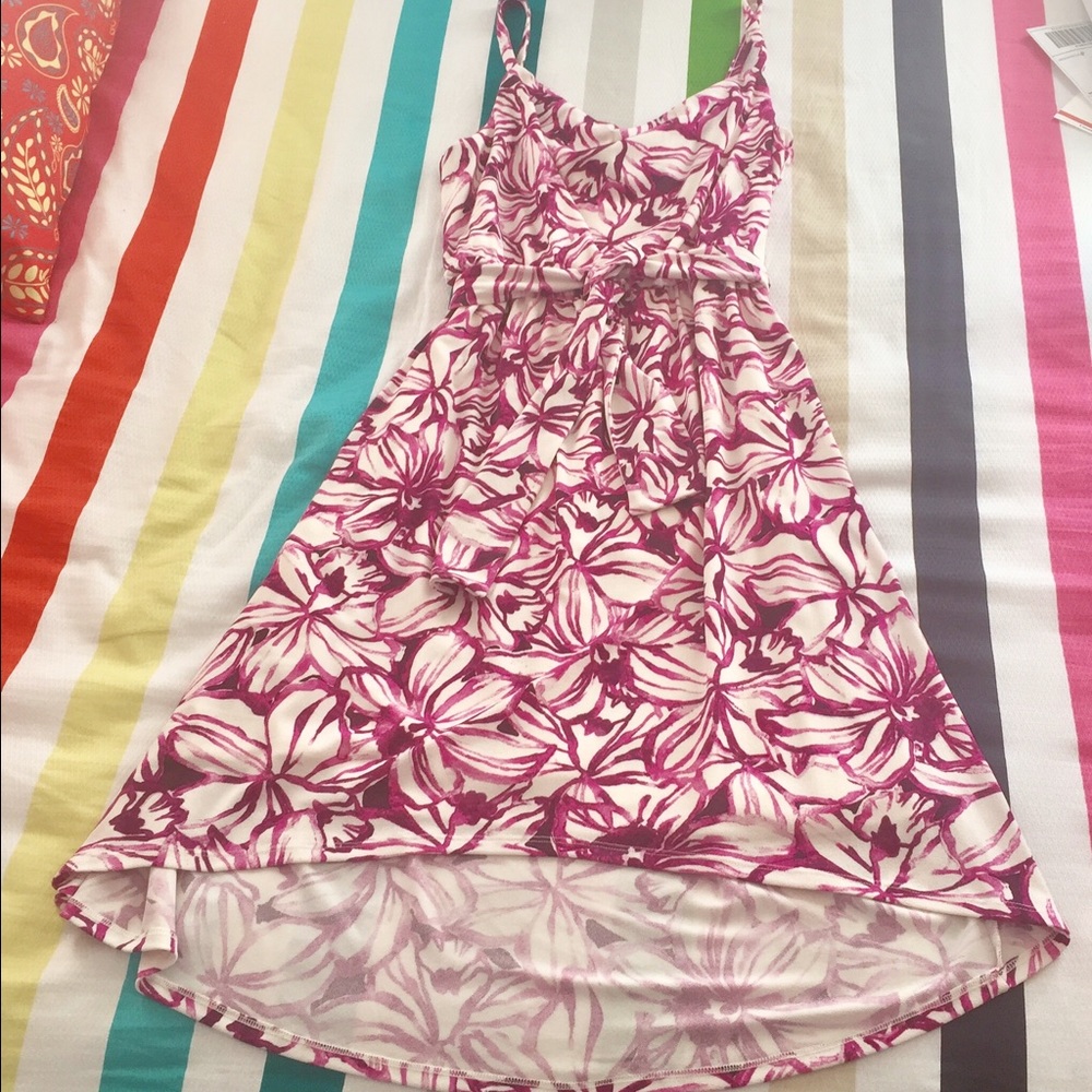Ann Taylor high low summer dress
