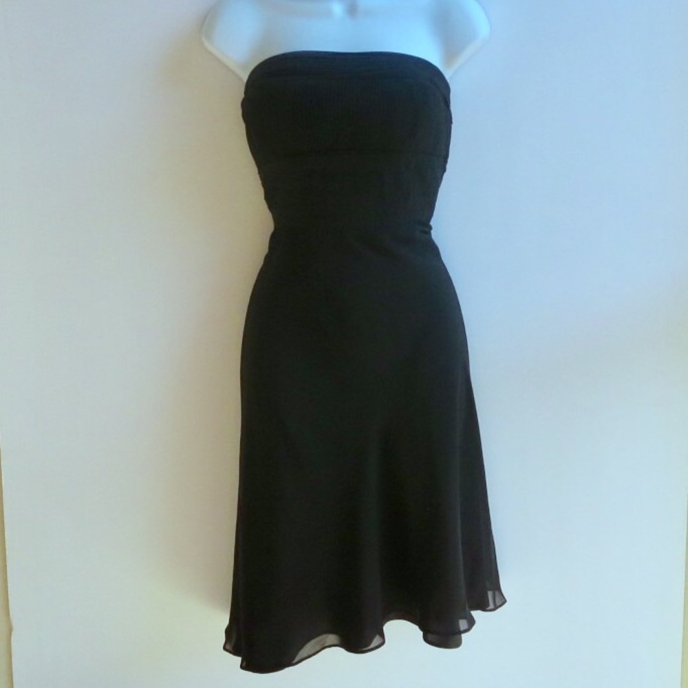 White House/Black Market Strapless Cocktail Dress