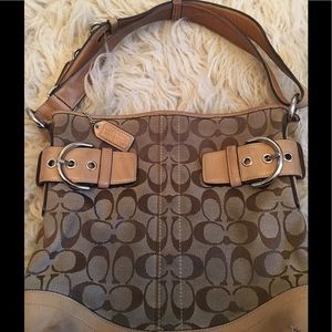 Coach signature tote