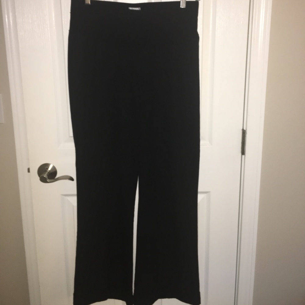Duo Maternity black cuffed dress pant, medium