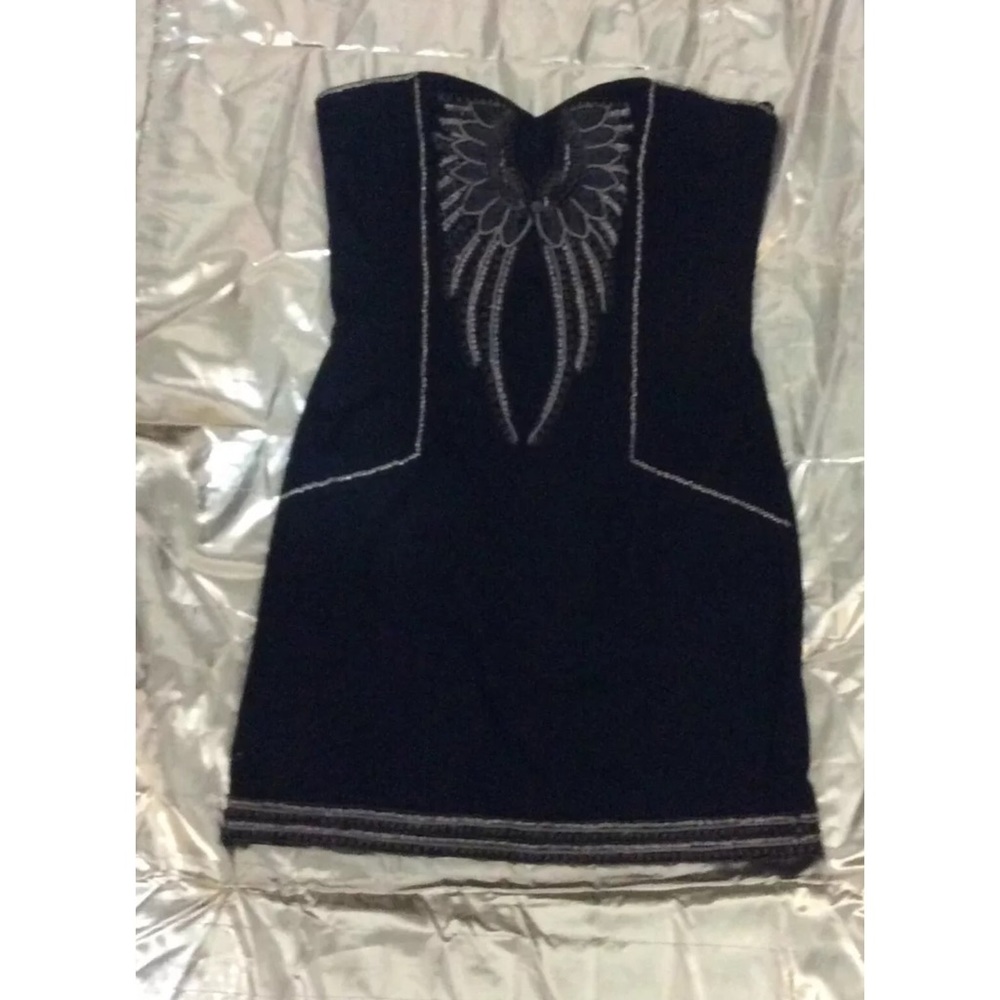 French Connection Bustier Dress Knee Length Sz M