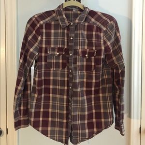 Rubbish Cotton Plaid Shirt