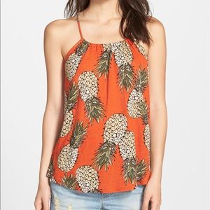 Lucky Brand Pineapple Top