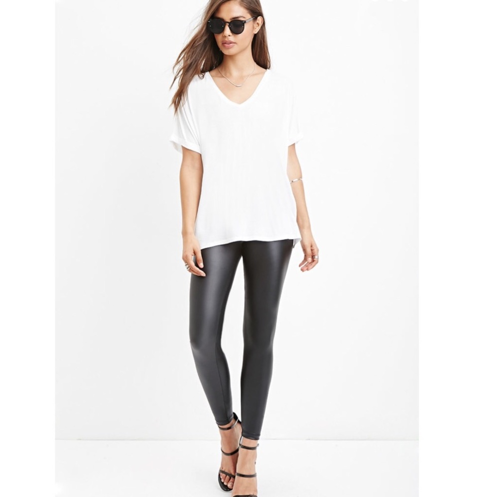 Faux Leather Leggings