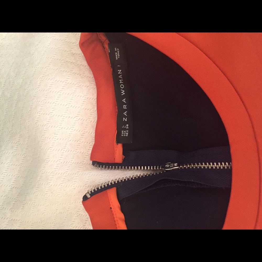 Zara Color Block Top, Suitable For Work - image 3