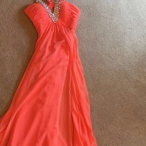 Prom gown.