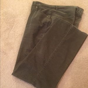 Pin wale corduroy pants