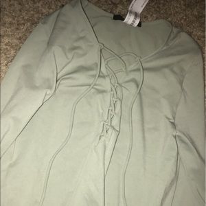 Teal long sleeve never worn